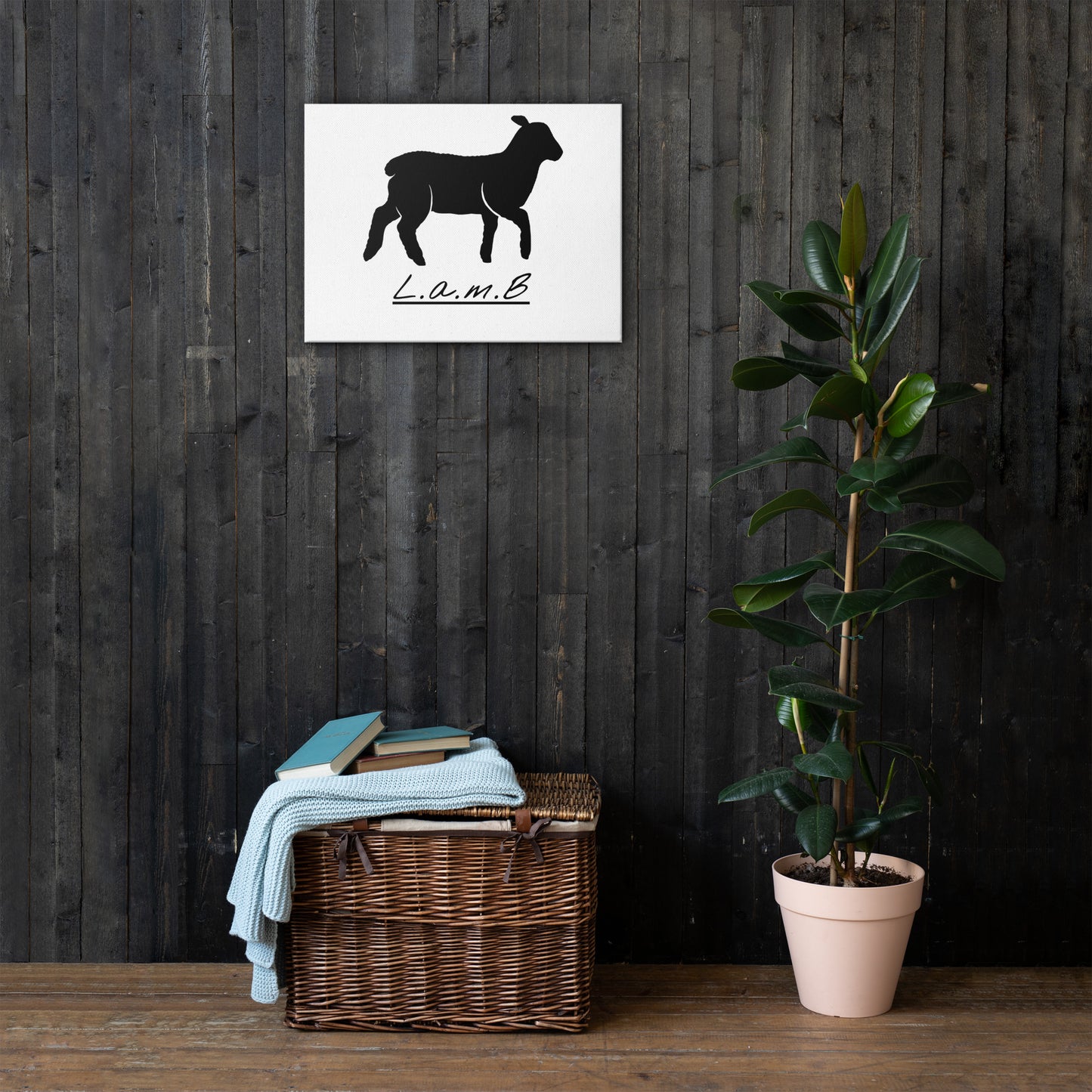 Lamb Thin Canvas