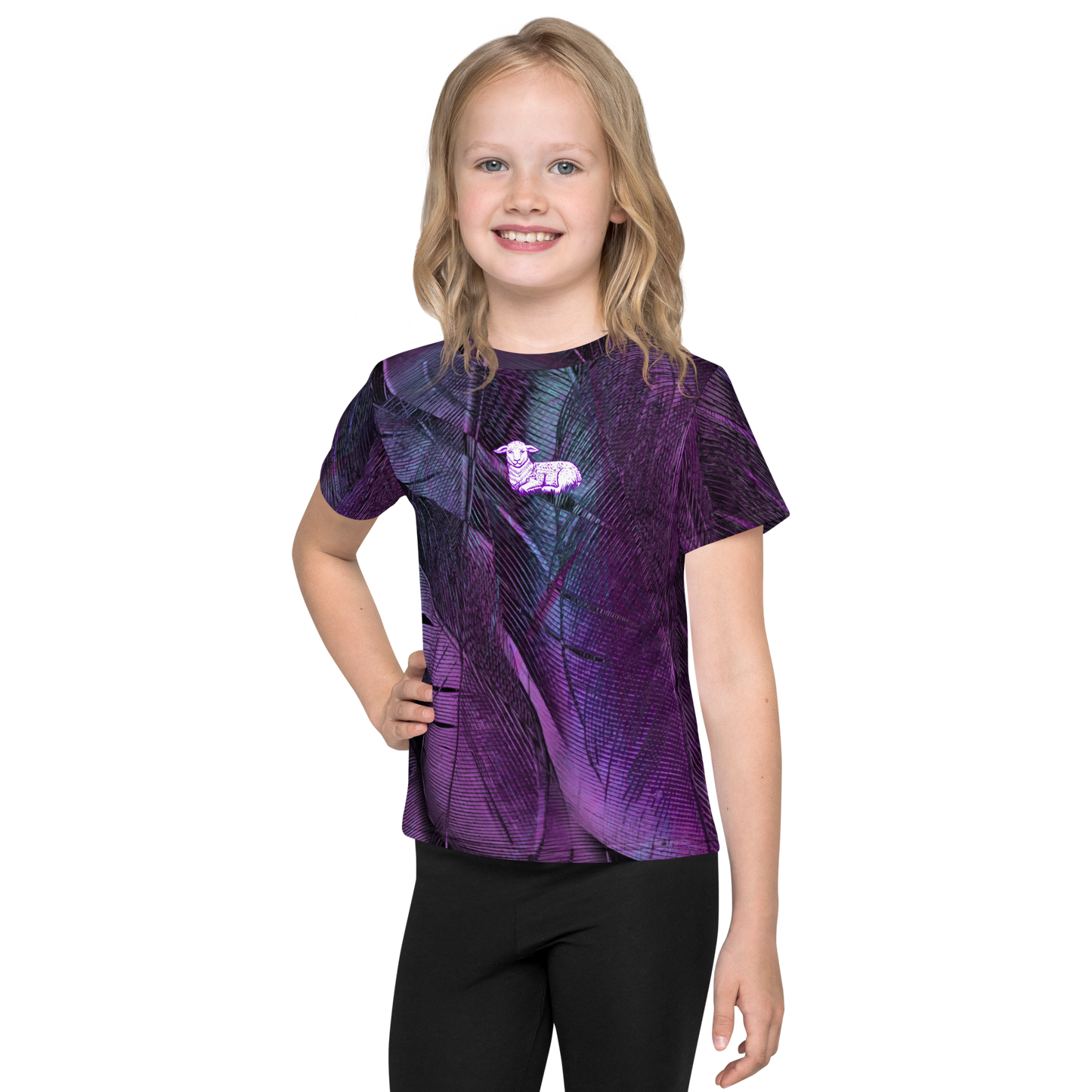 Kids Lamb Crew Neck T-shirt - Lamb Fashion Store