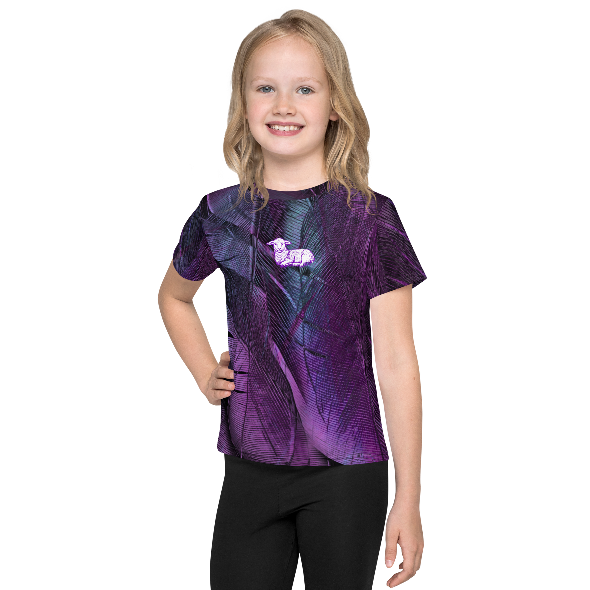 Kids Lamb Crew Neck T-shirt - Lamb Fashion Store