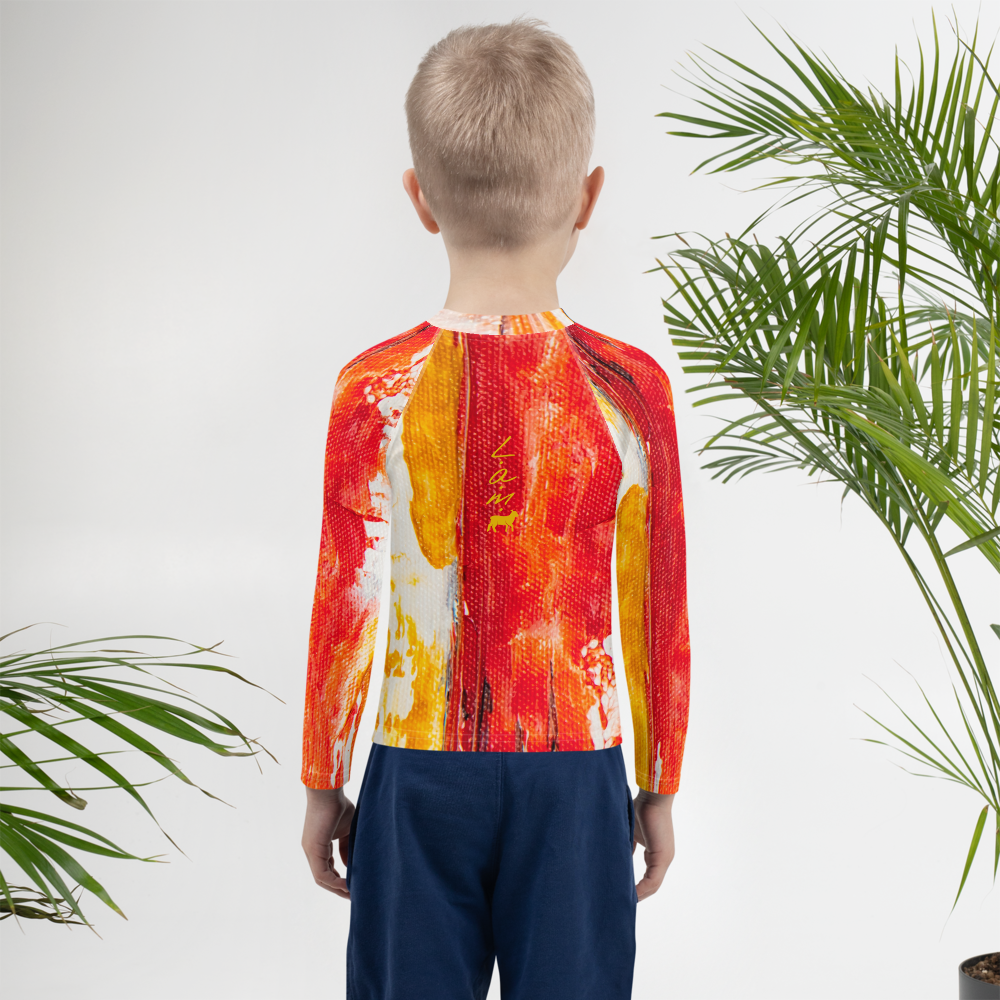 Unisex Kids Lamb Rash Guard - Lamb Fashion Store