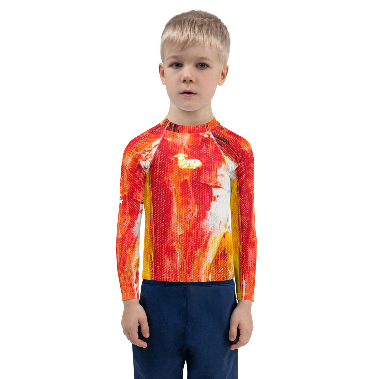 Unisex Kids Lamb Rash Guard - Lamb Fashion Store