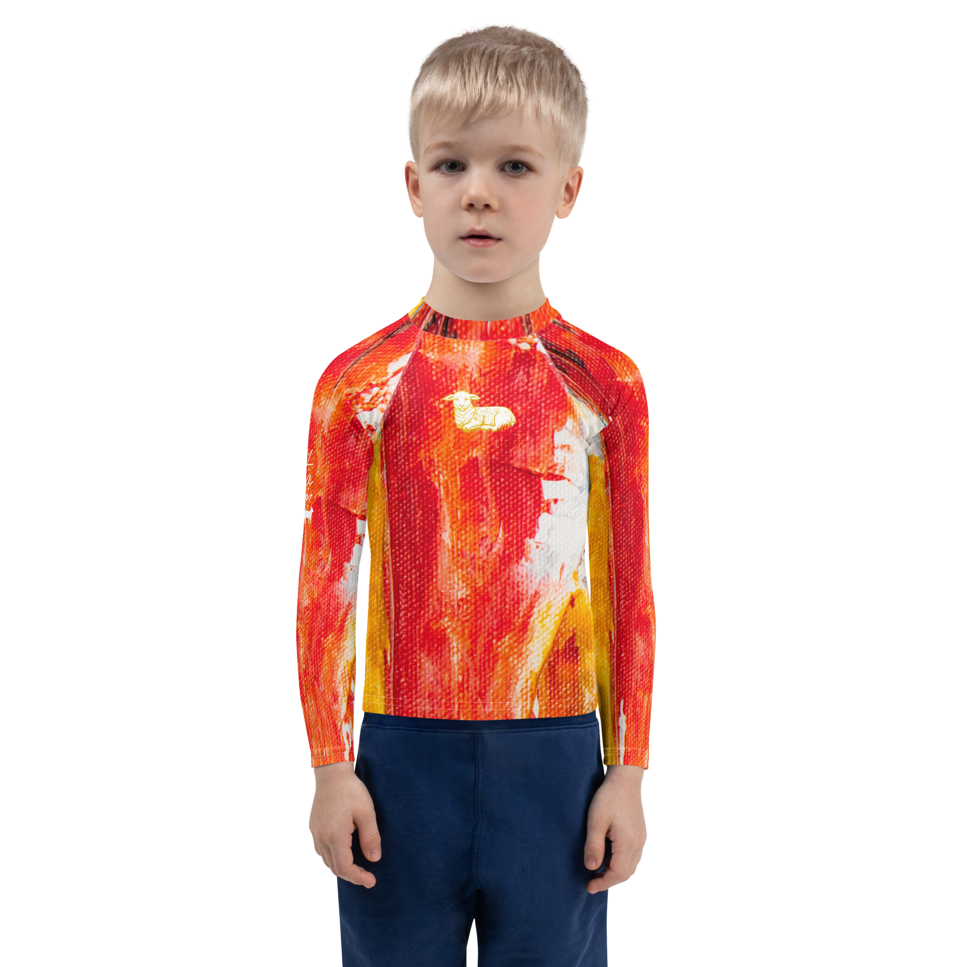 Unisex Kids Lamb Rash Guard - Lamb Fashion Store