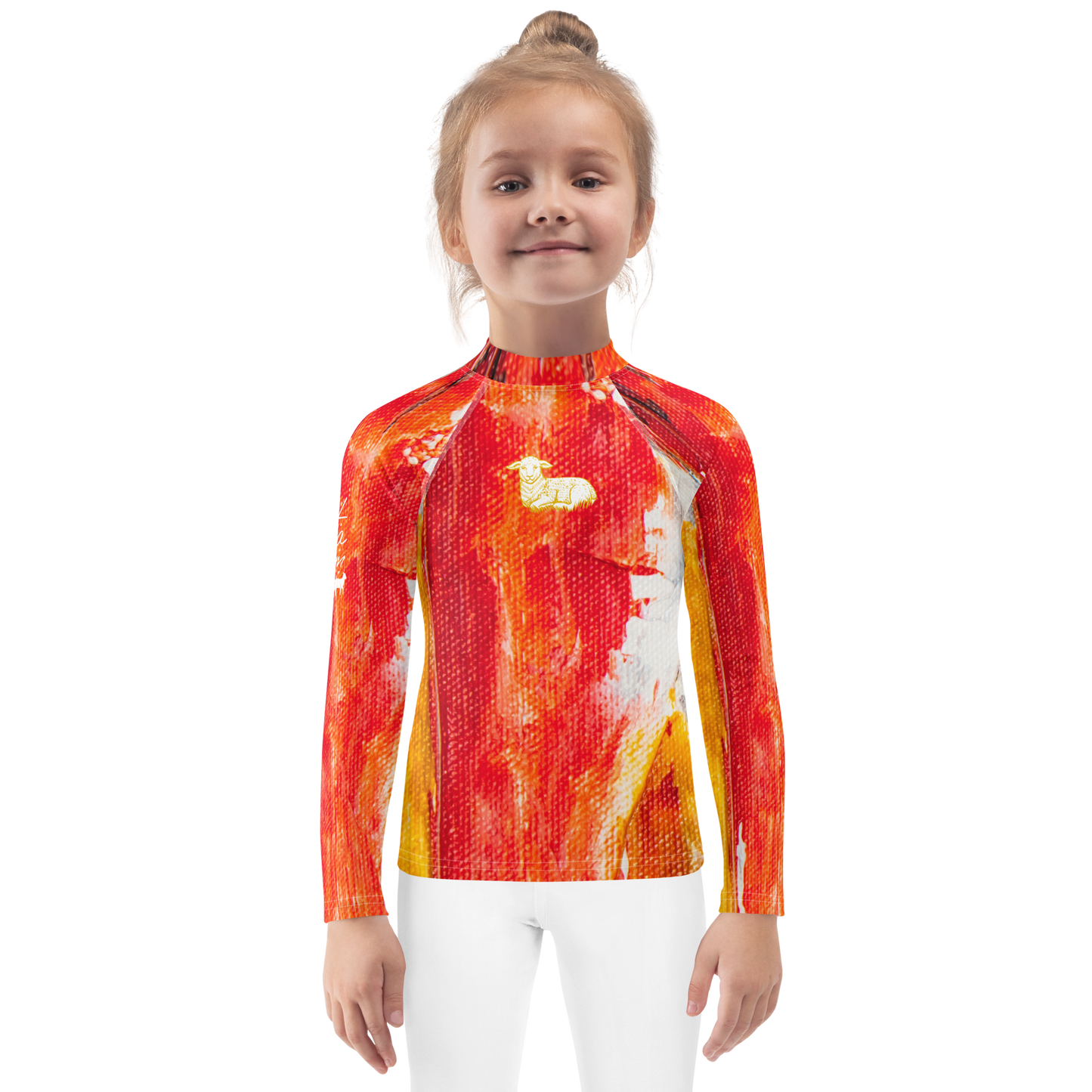 Unisex Kids Lamb Rash Guard - Lamb Fashion Store