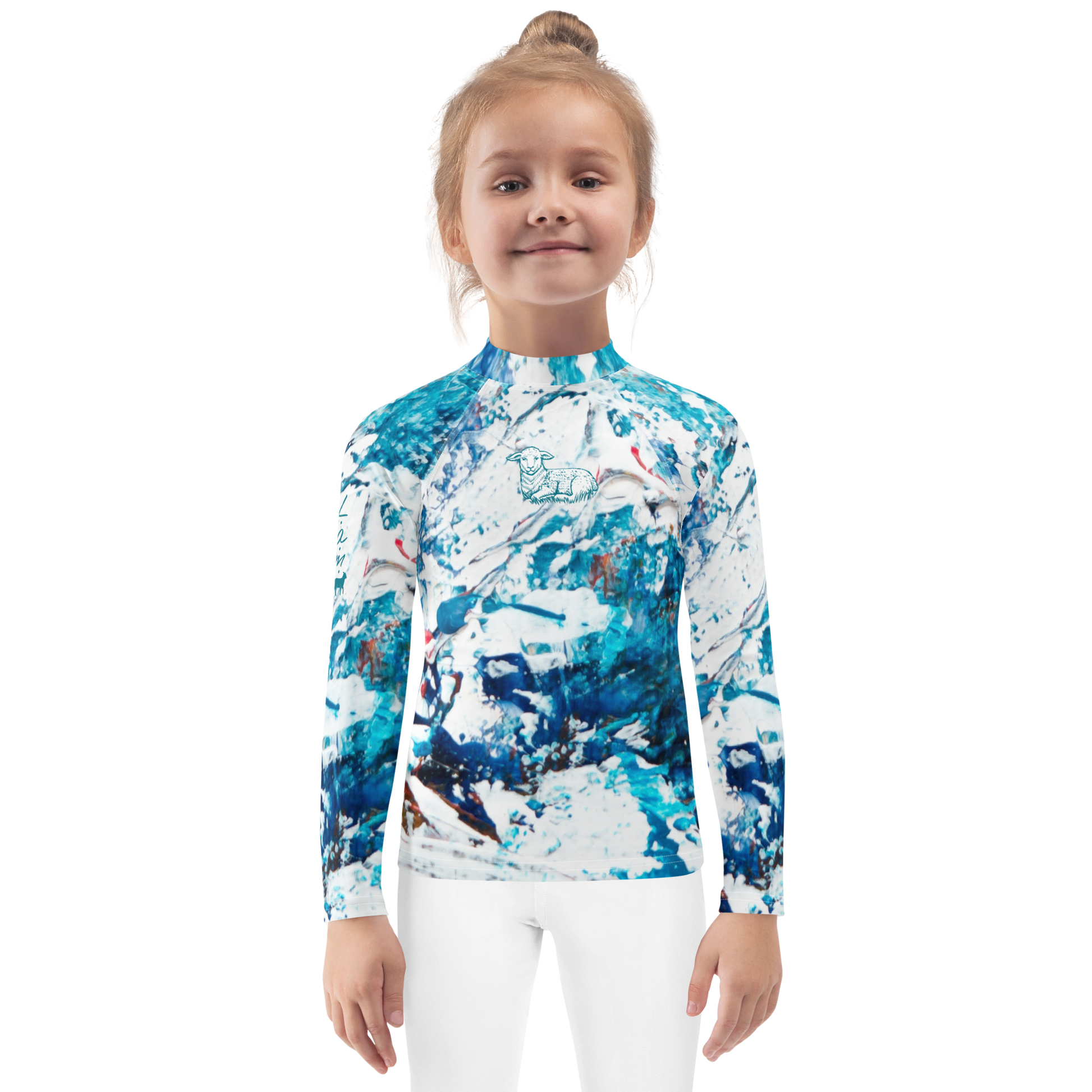 Unisex Kids Lamb Rash Guard - Lamb Fashion Store