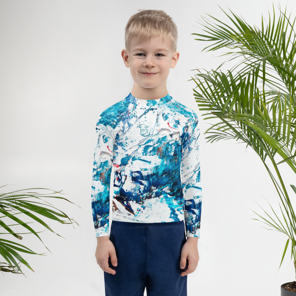 Unisex Kids Lamb Rash Guard - Lamb Fashion Store