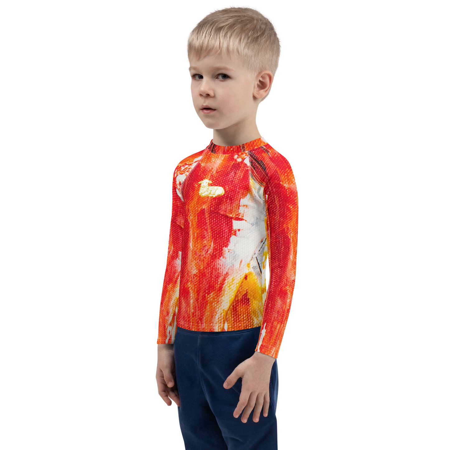 Unisex Kids Lamb Rash Guard - Lamb Fashion Store