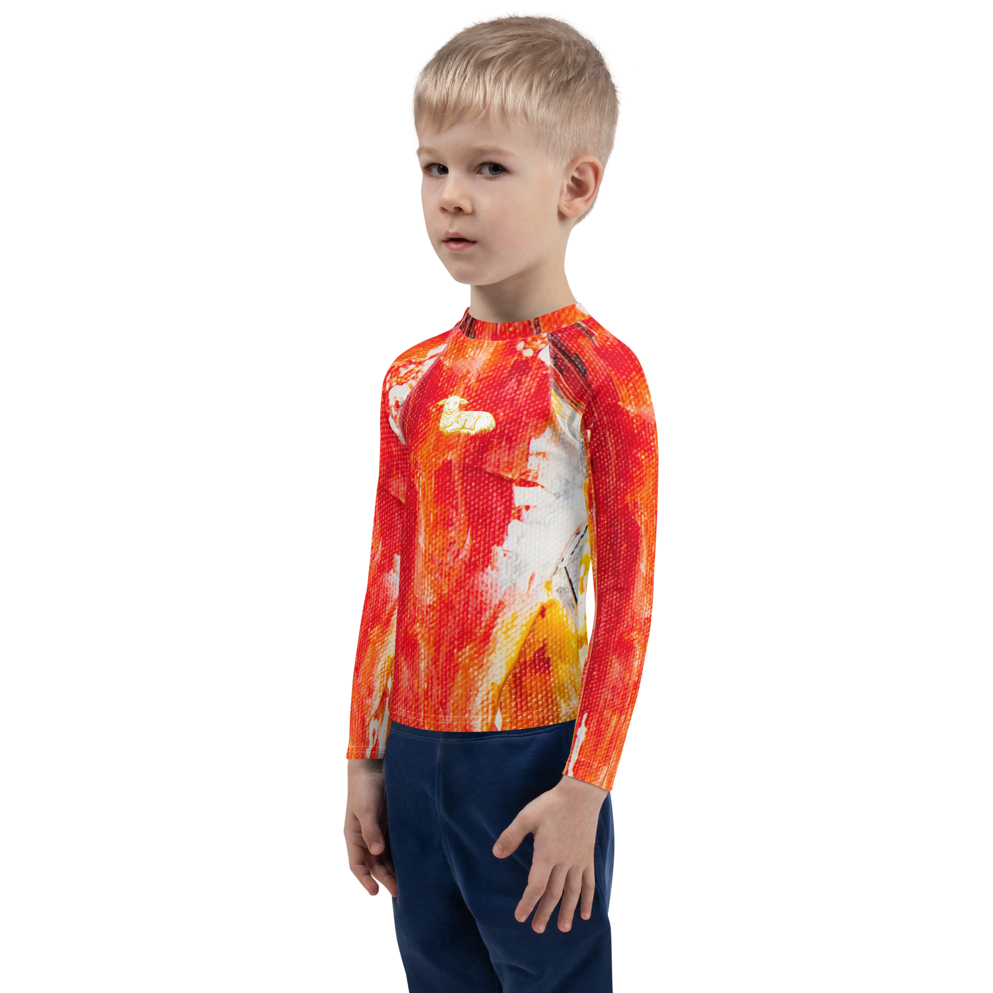 Unisex Kids Lamb Rash Guard - Lamb Fashion Store