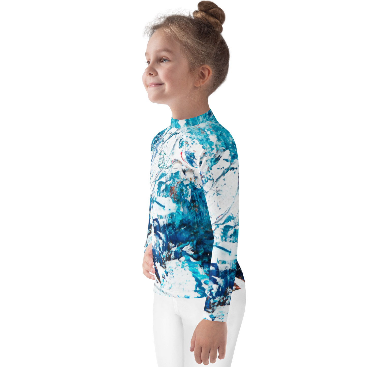 Unisex Kids Lamb Rash Guard - Lamb Fashion Store