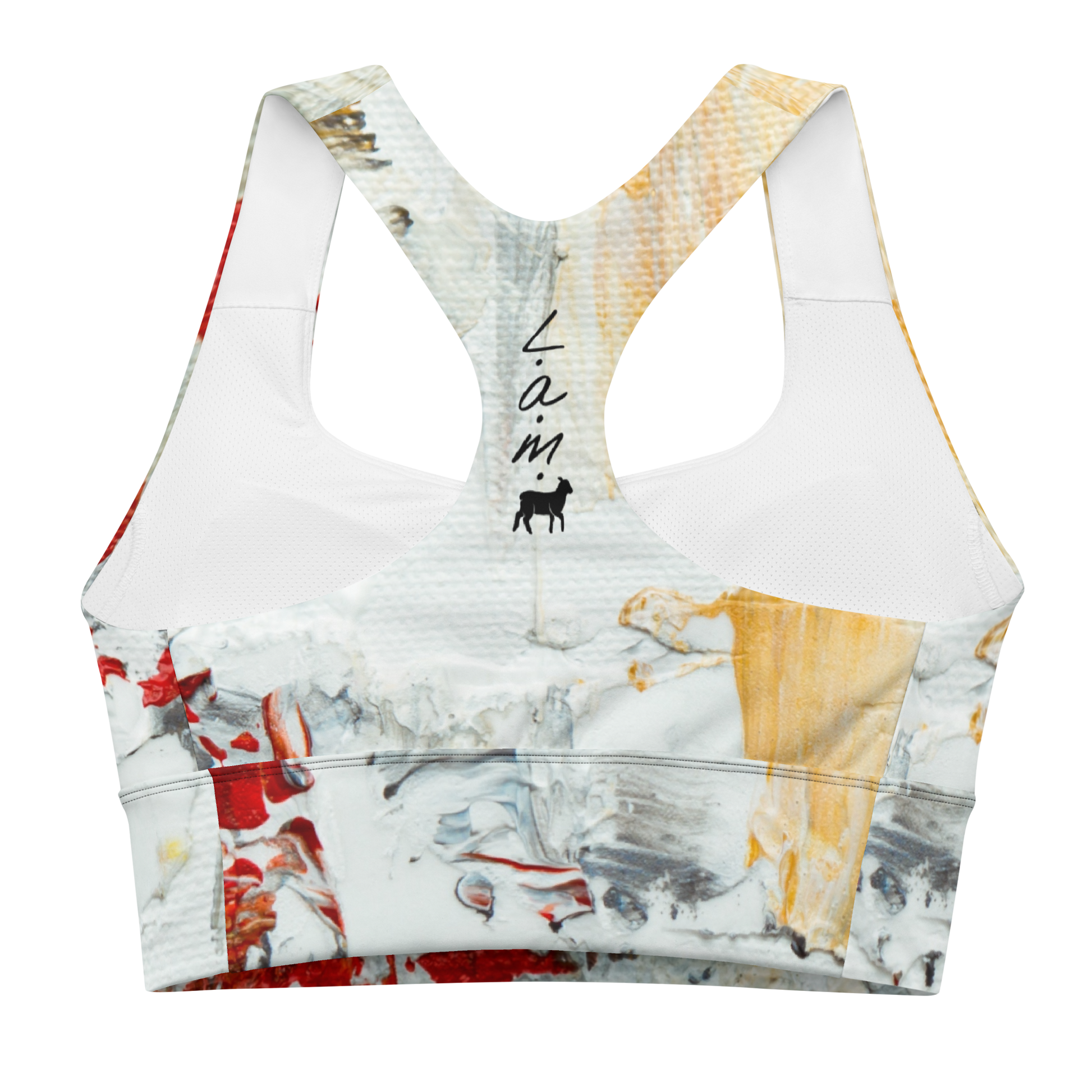 Women's Lamb Longline Sports Bra - Lamb Fashion Store