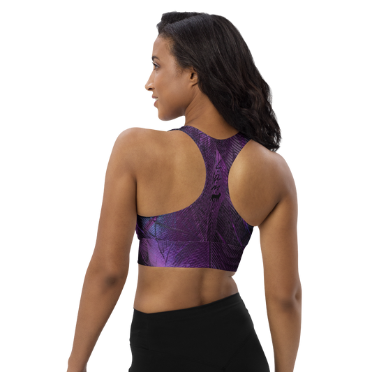 Women's Lamb Longline Sports Bra - Lamb Fashion Store