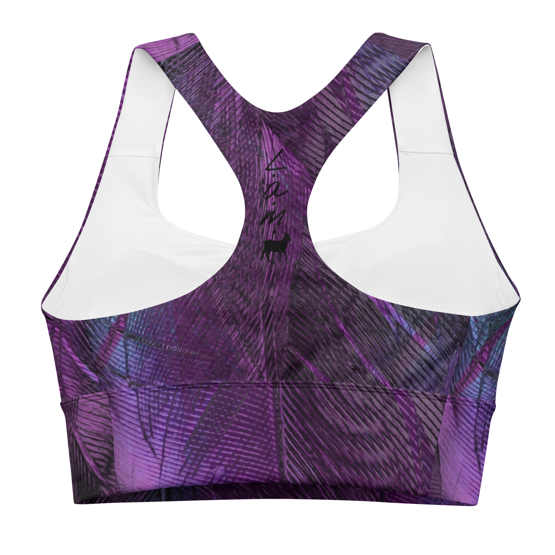 Women's Lamb Longline Sports Bra - Lamb Fashion Store