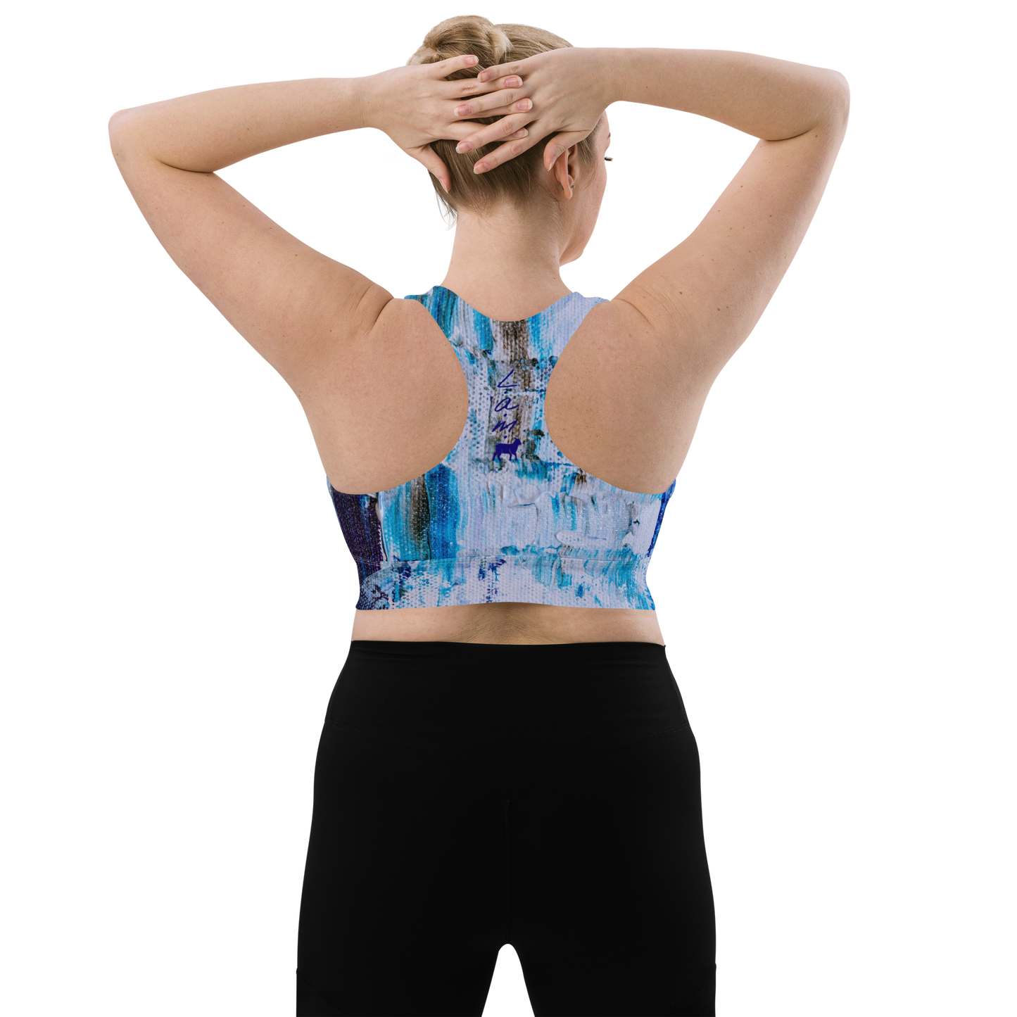 Women's Lamb Longline Sports Bra - Lamb Fashion Store