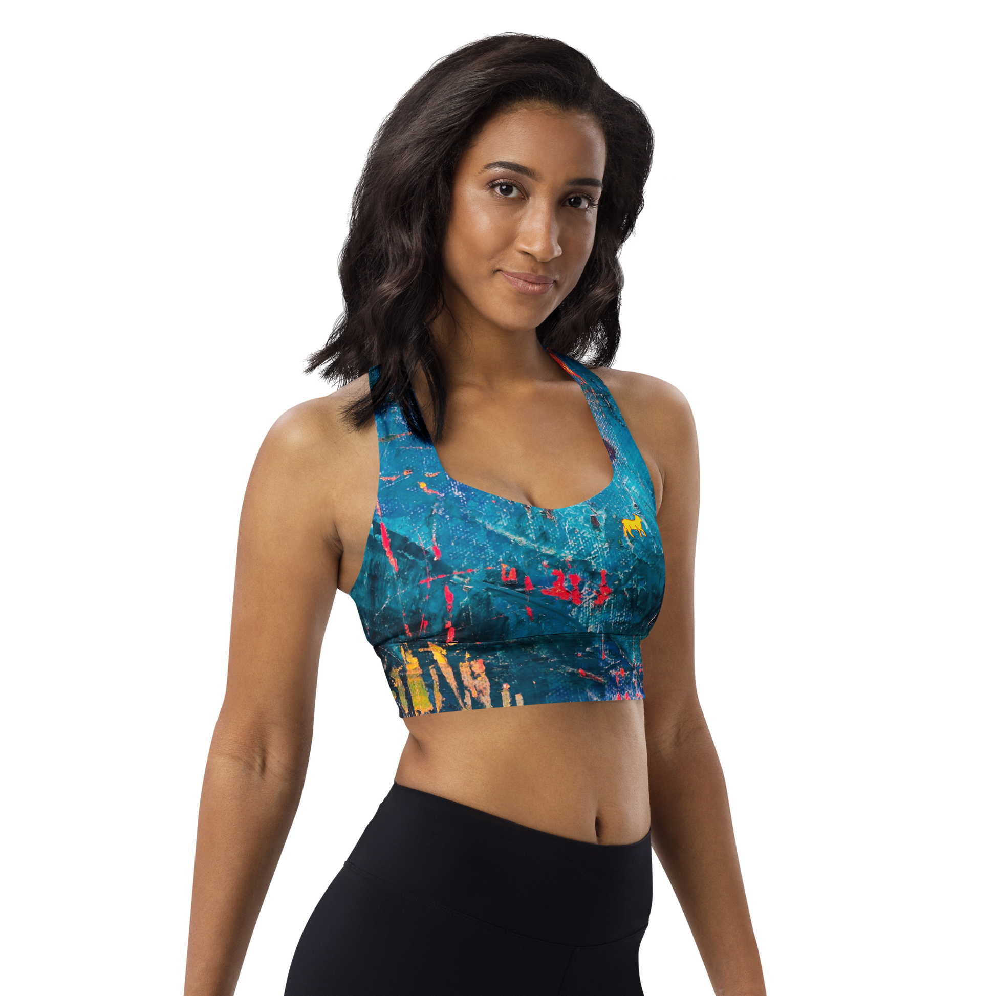 Women's Lamb Longline Sports Bra - Lamb Fashion Store