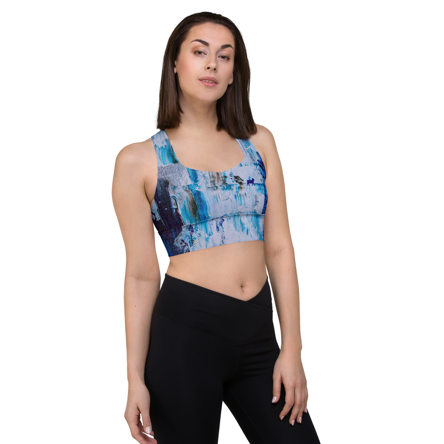 Women's Lamb Longline Sports Bra - Lamb Fashion Store