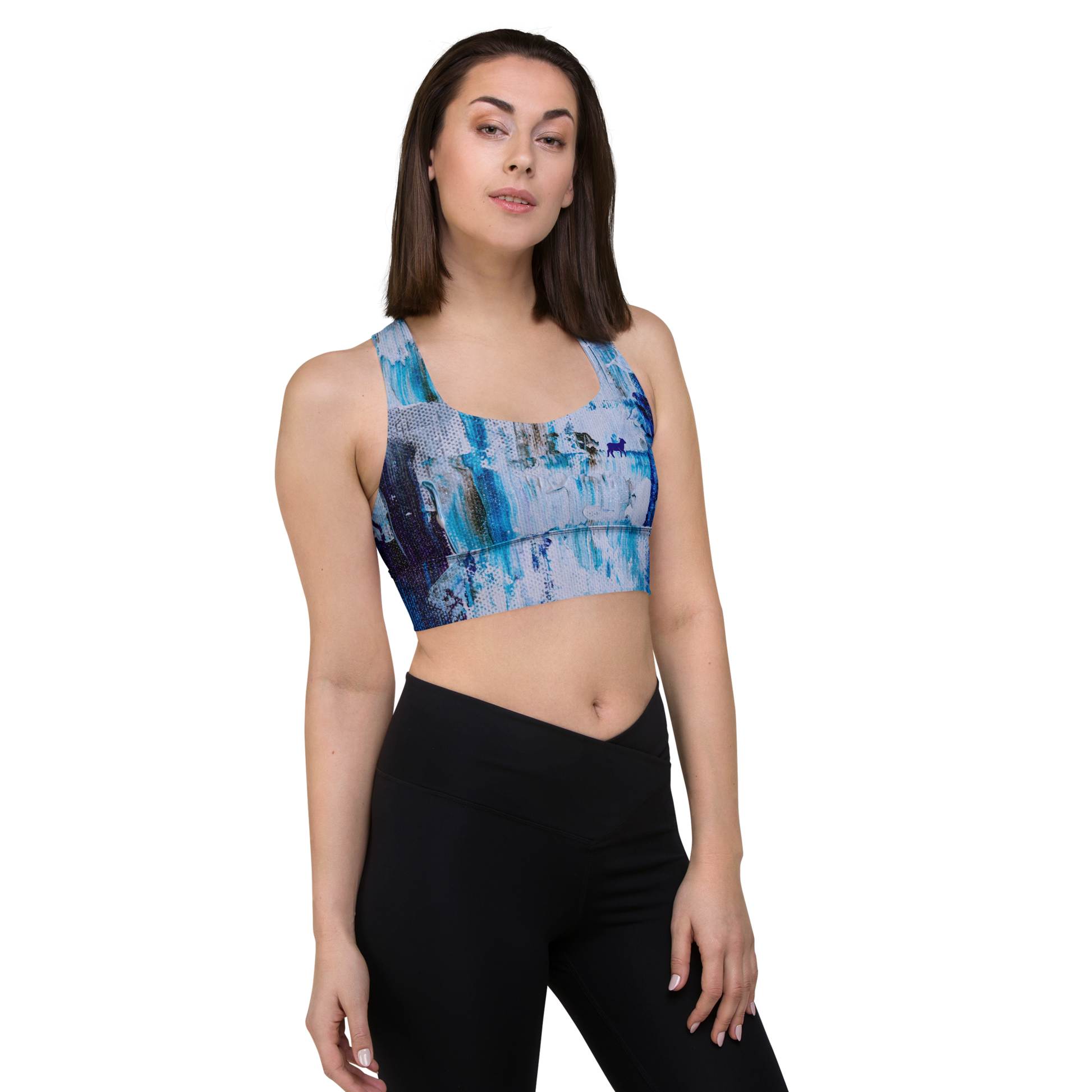 Women's Lamb Longline Sports Bra - Lamb Fashion Store