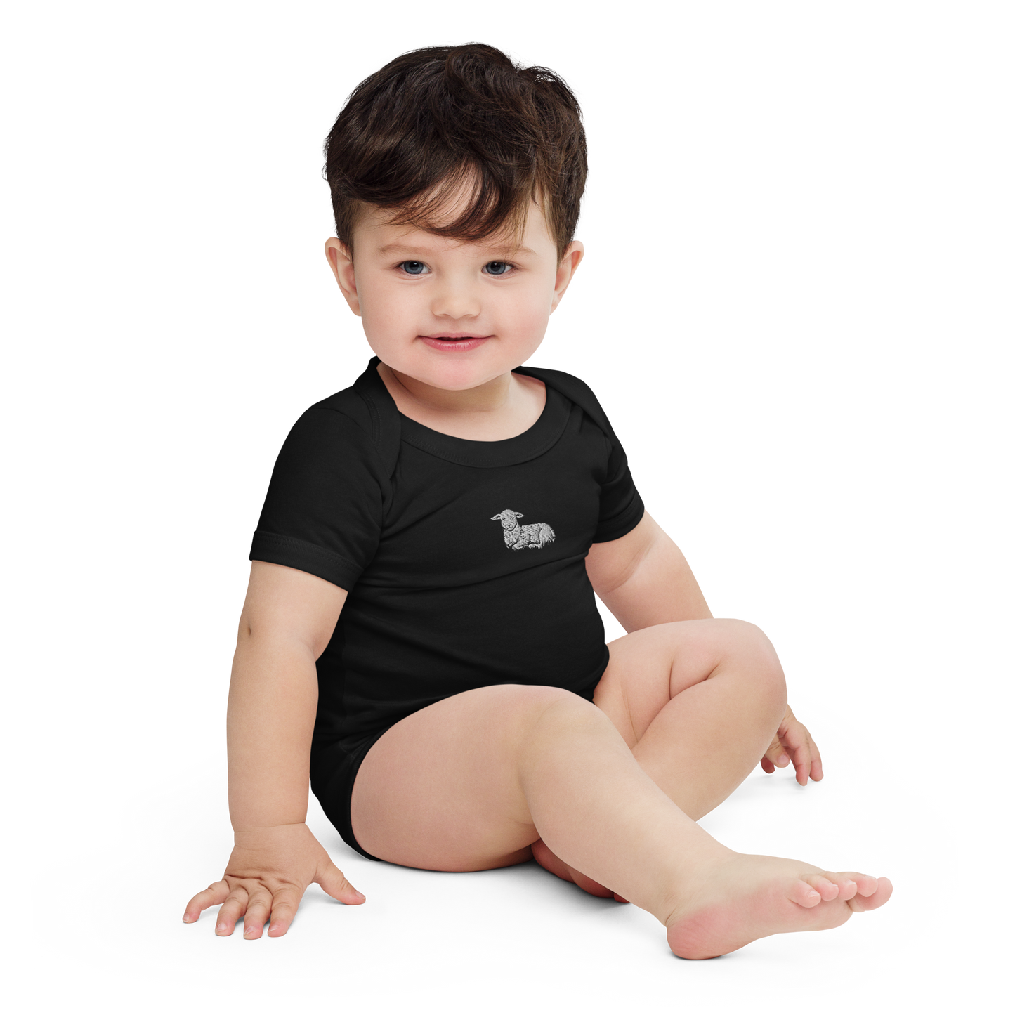 Baby Lamb Short Sleeve One Piece - Lamb Fashion Store