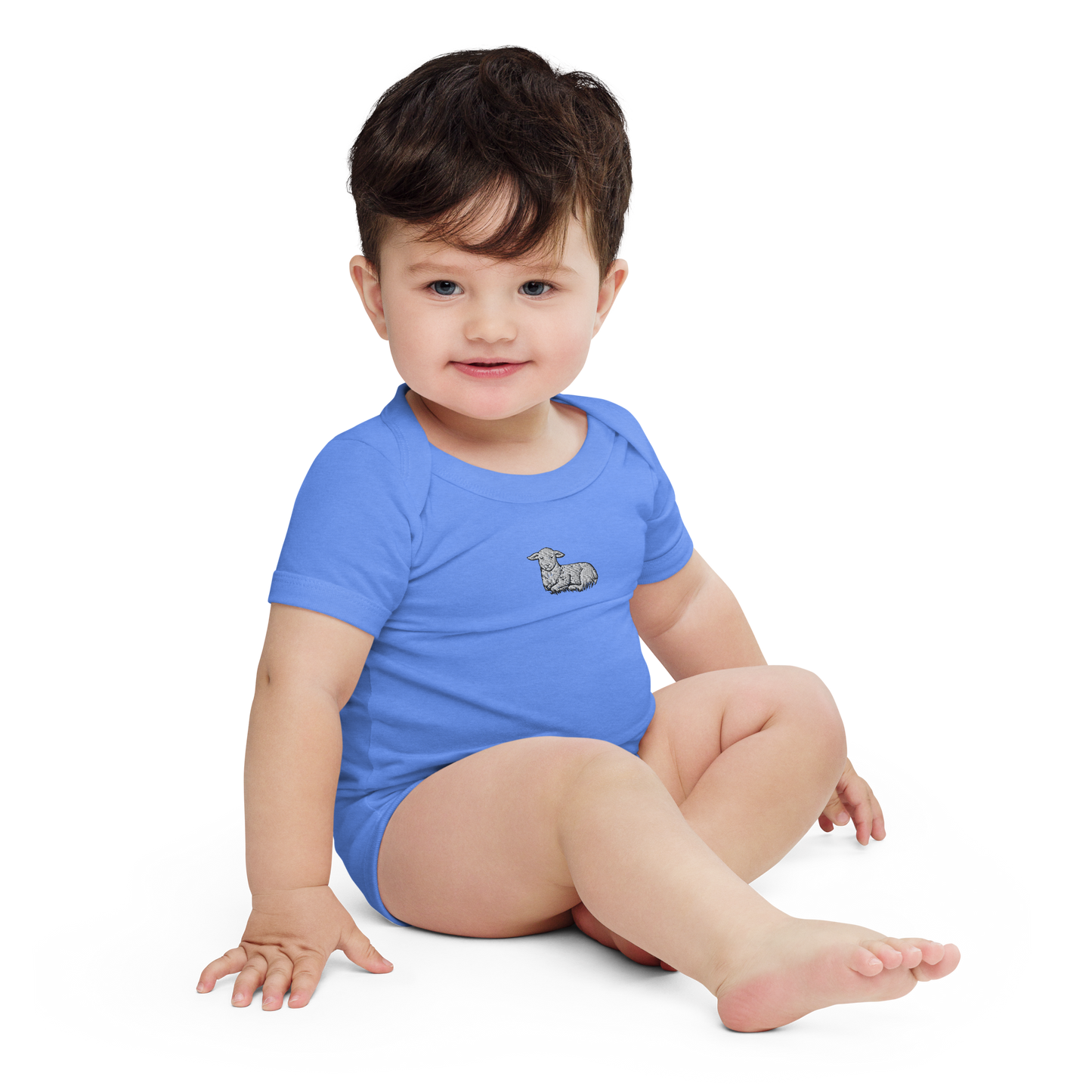 Baby Lamb Short Sleeve One Piece - Lamb Fashion Store