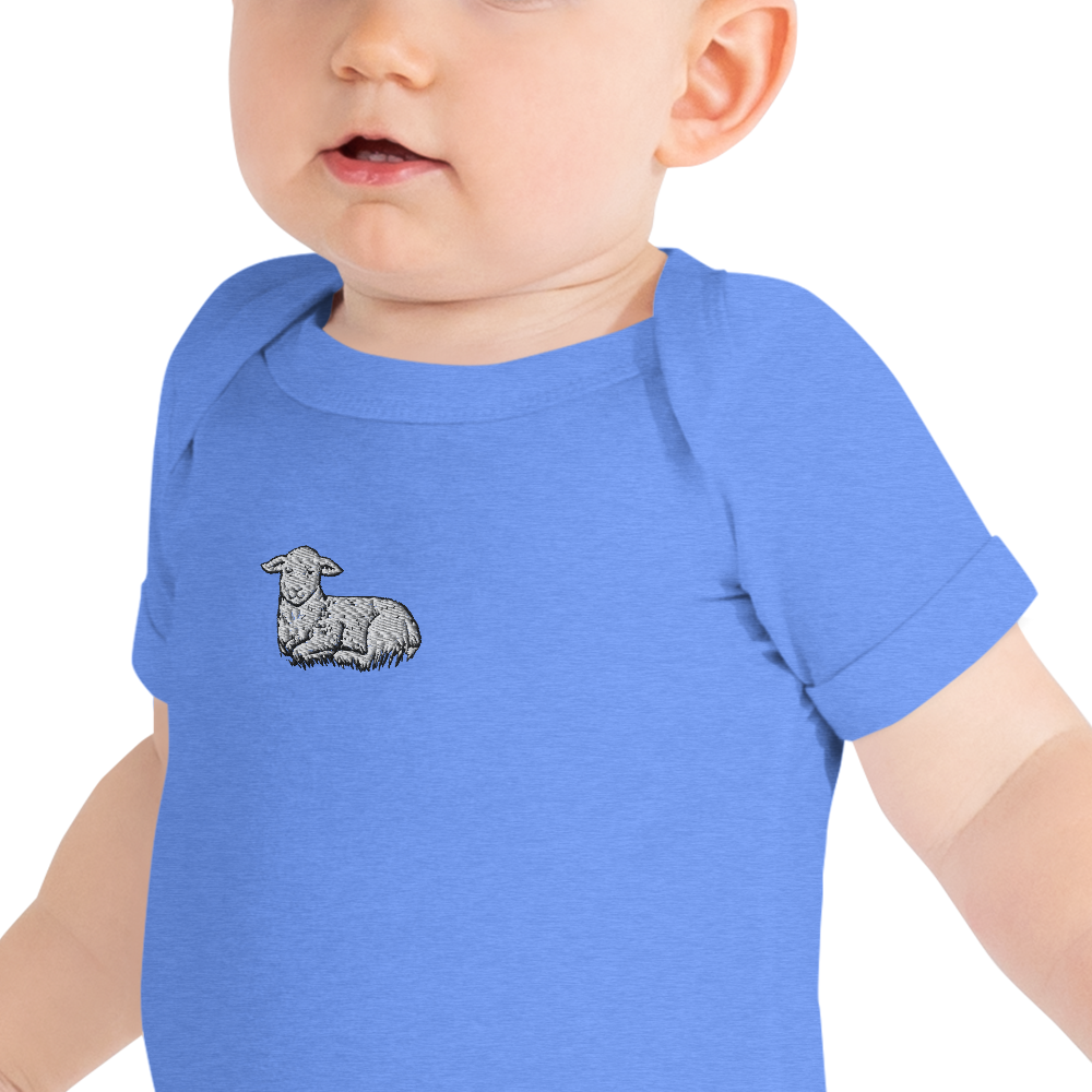Baby Lamb Short Sleeve One Piece - Lamb Fashion Store