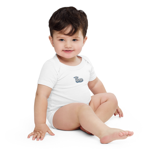 Baby Lamb Short Sleeve One Piece - Lamb Fashion Store