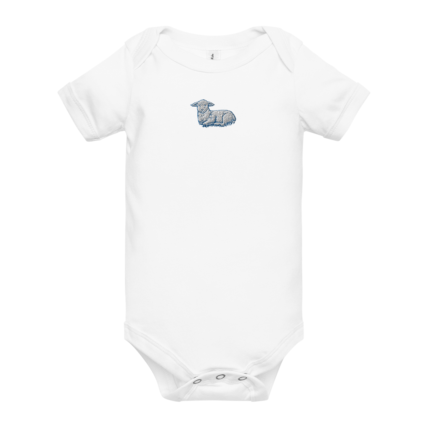 Baby Lamb Short Sleeve One Piece - Lamb Fashion Store