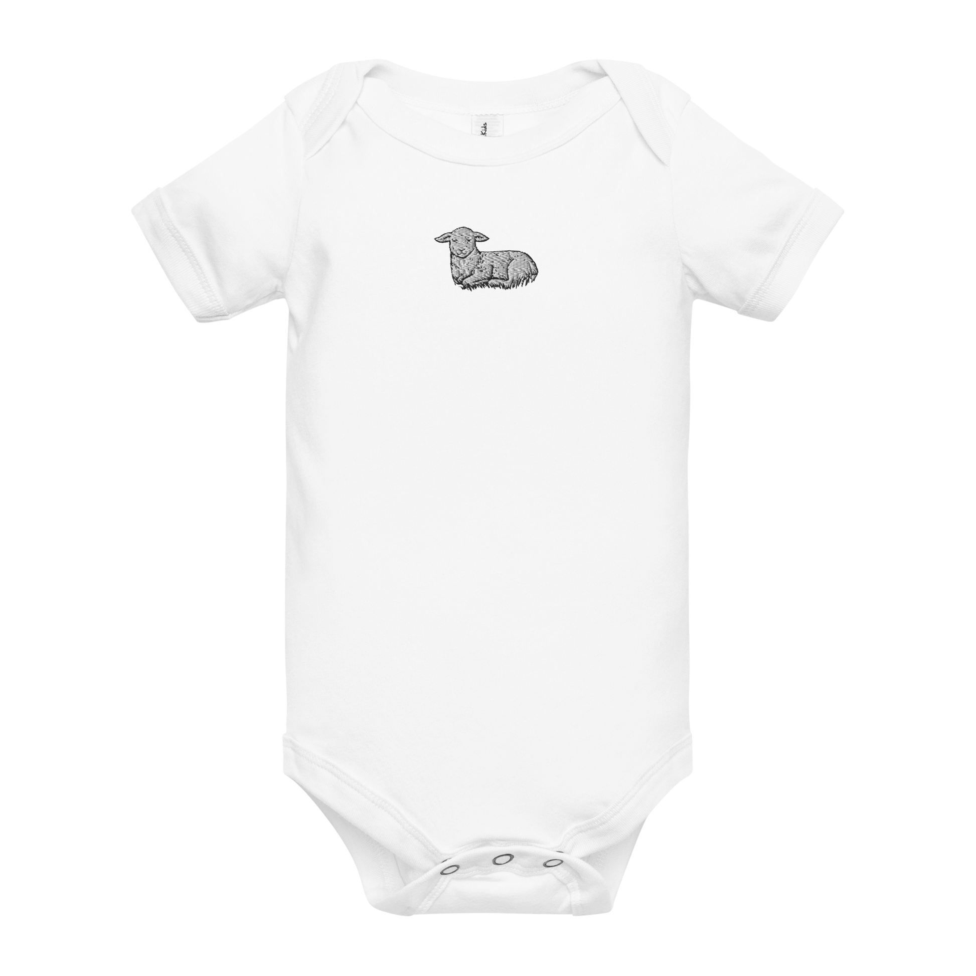 Baby Lamb Short Sleeve One Piece - Lamb Fashion Store