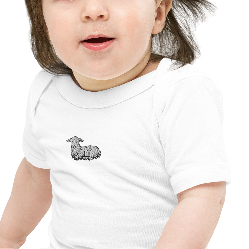 Baby Lamb Short Sleeve One Piece - Lamb Fashion Store