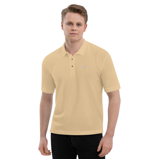LambLike (Silver Logo) Men's Premium Polo