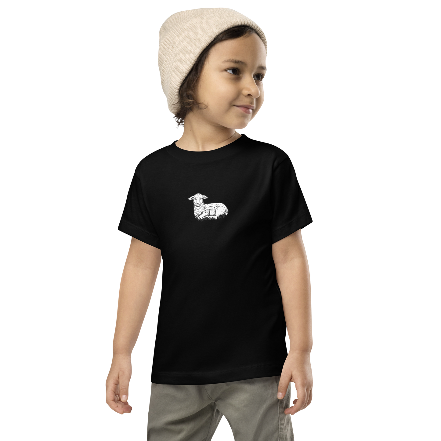 Unisex Toddler Lamb Short Sleeve Tee