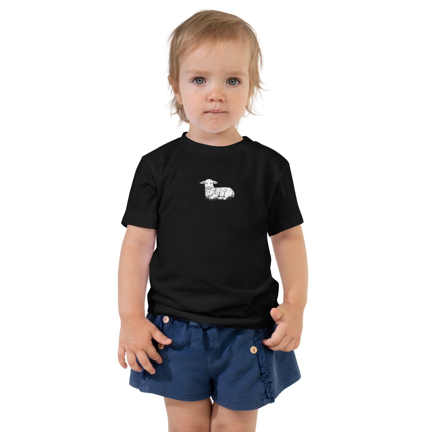 Unisex Toddler Lamb Short Sleeve Tee