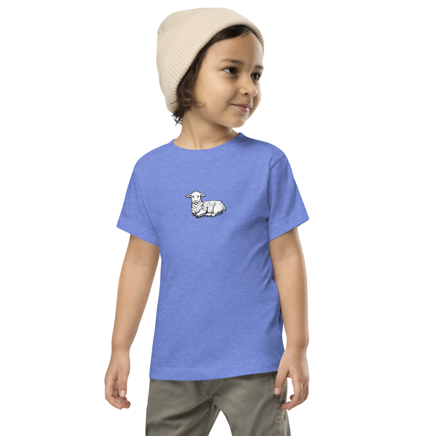 Unisex Toddler Lamb Short Sleeve Tee