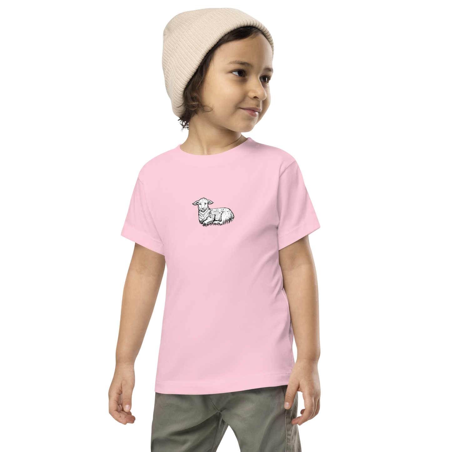Unisex Toddler Lamb Short Sleeve Tee