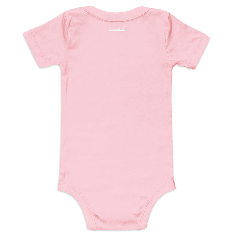 Baby Lamb Short Sleeve One Piece - Lamb Fashion Store