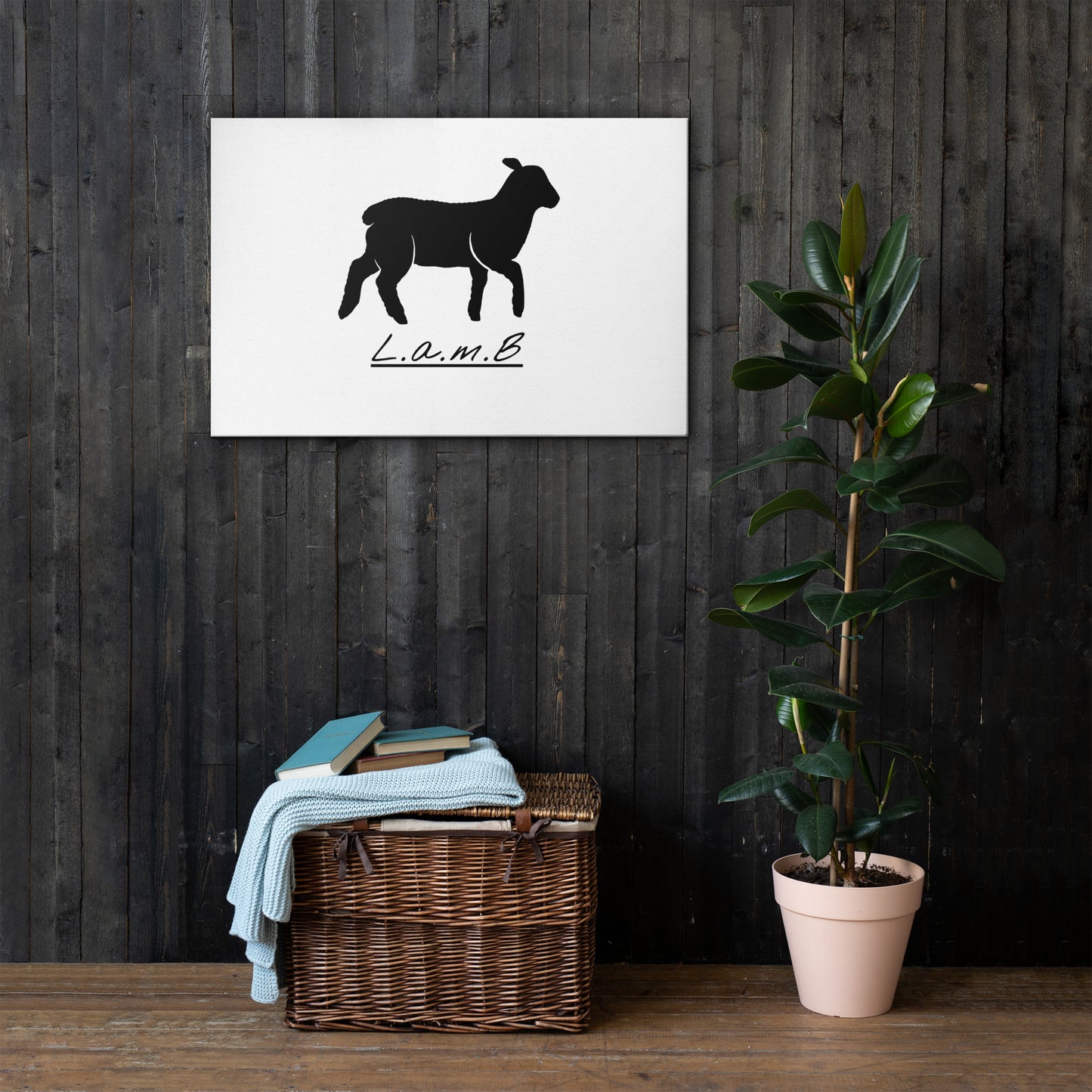 Lamb Thin Canvas